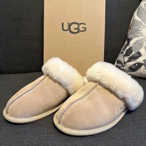 UGG Scuffette Slippers Sand NEW in Box, Size 8